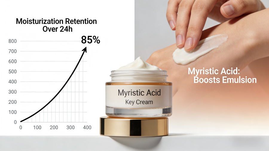 How Boosts Myristic Acid Skincare Efficacy?
