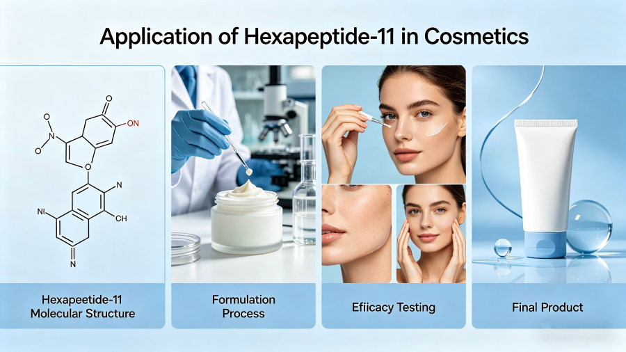 Hexapeptide-11: The "Nature-Derived" Signaling Peptide Revolutionizing Anti-Aging Skincare