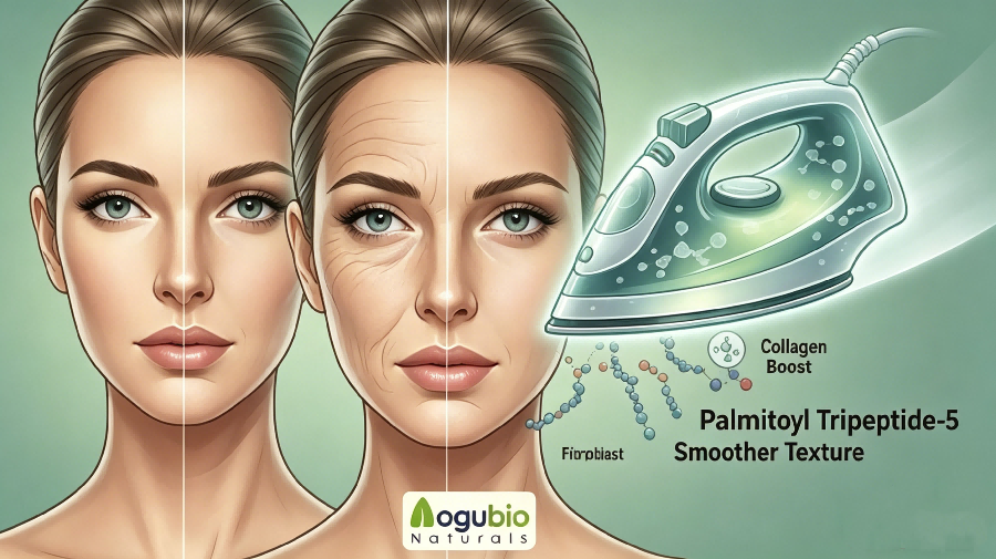 Palmitoyl Tripeptide-5: The "Ironing" Secret to Ageless Skin