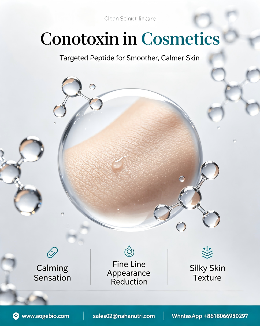 How Does Conotoxin Work in Anti-Aging Skincare?