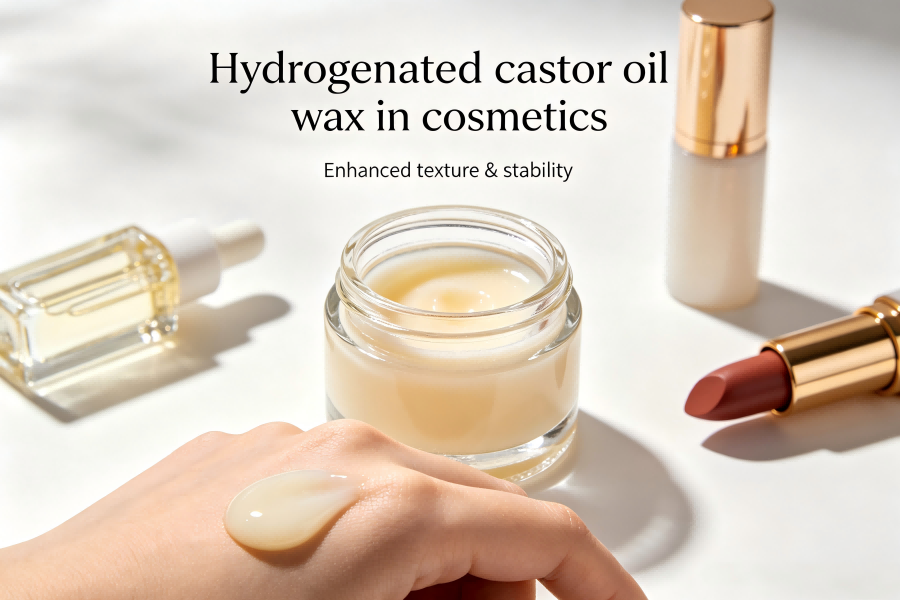 Does Hydrogenated Castor Oil Wax Boost Cosmetic Emulsion Stability?