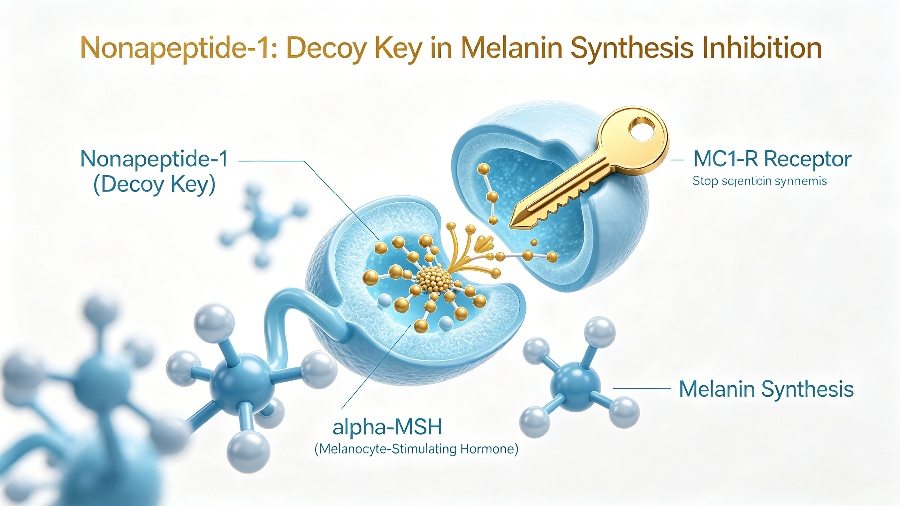 Unlocking Radiance: The Science of Nonapeptide-1 and Azeloyl Dipeptide-2 Glycine Potassium
