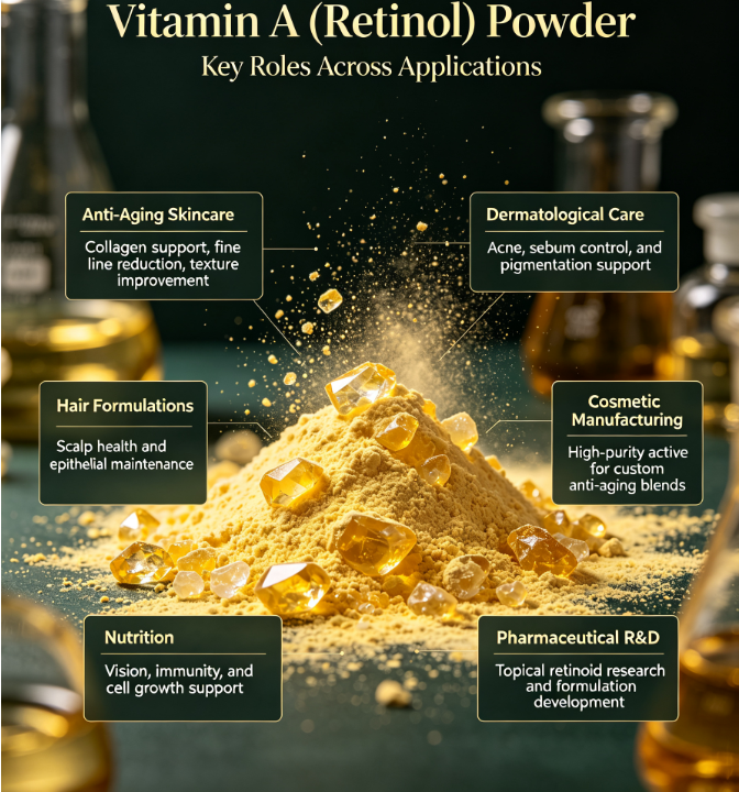 Retinol Powder (Vitamin A Powder): Complete Scientific Guide for Cosmetic Formulators