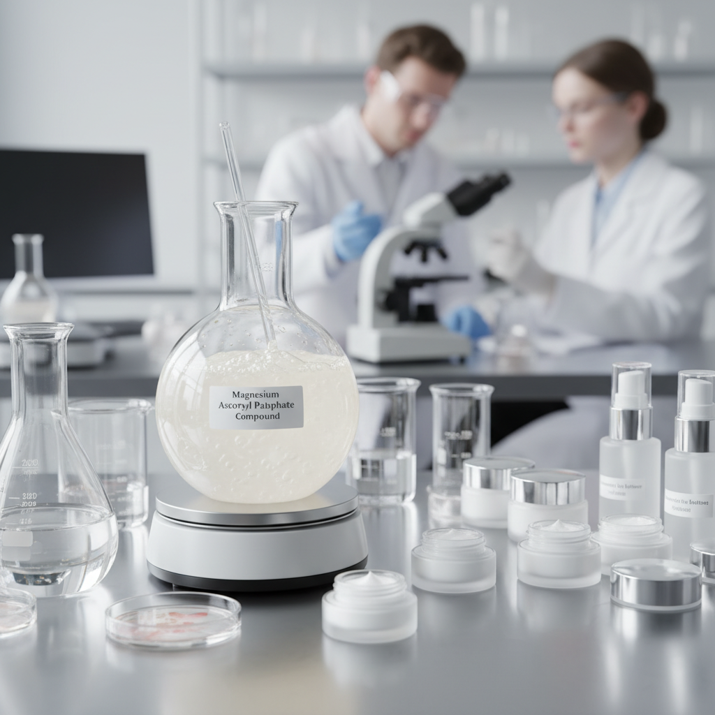 Magnesium Ascorbyl Phosphate For Anti-Aging & Wrinkle-Care Product Development