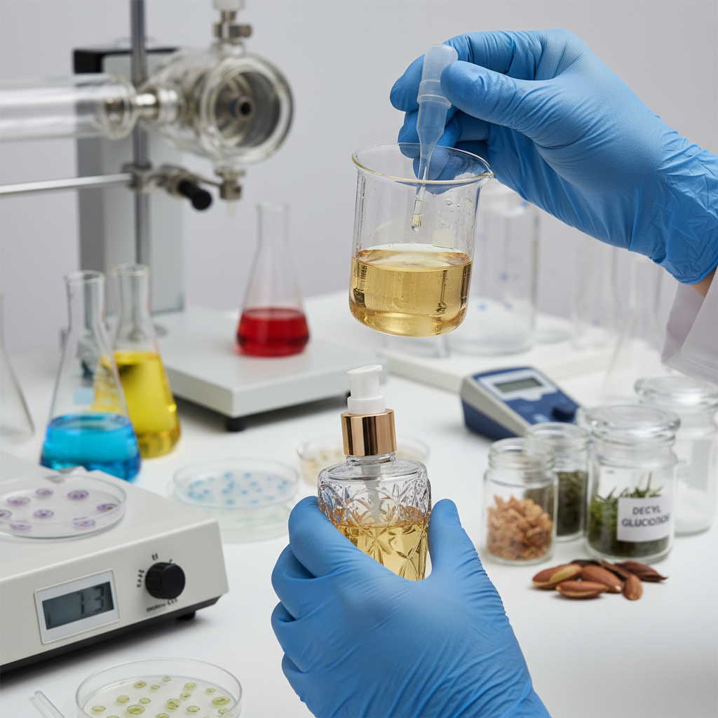 Decyl Glucoside For Anti-Aging & Wrinkle-Care Product Development