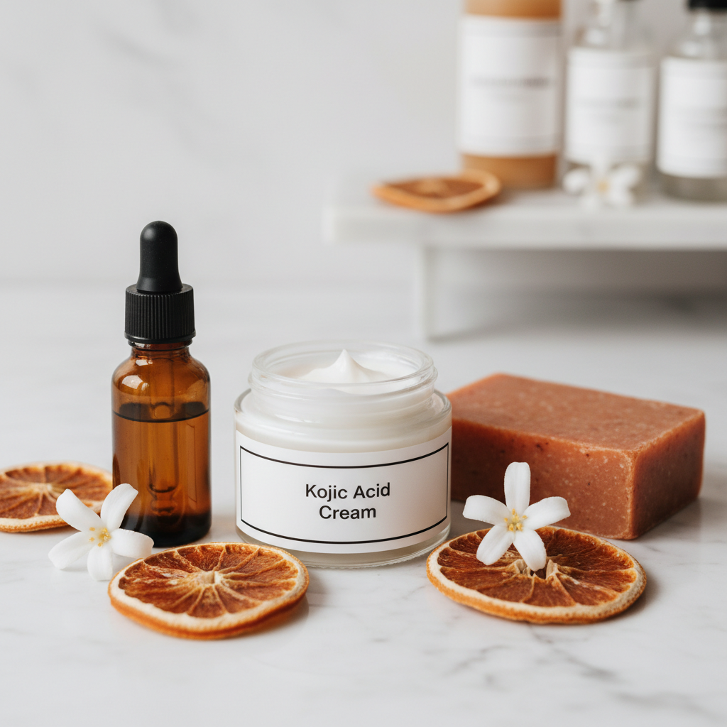 Kojic Acid For Hyperpigmentation And Dark-Spot Skincare