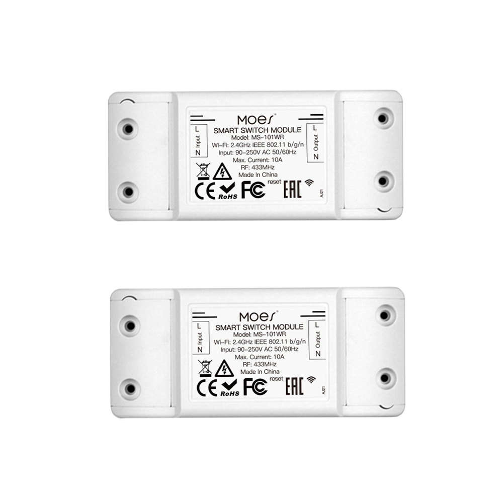 Interruttore intelligente con telecomando wireless RF433Mhz+WiFi03