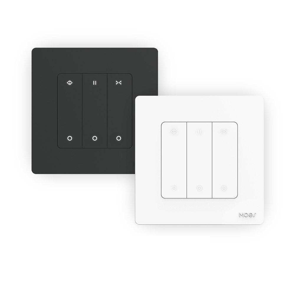 Interruttore per tenda ad anello stellare MOES Smart ZigBee per Rol06