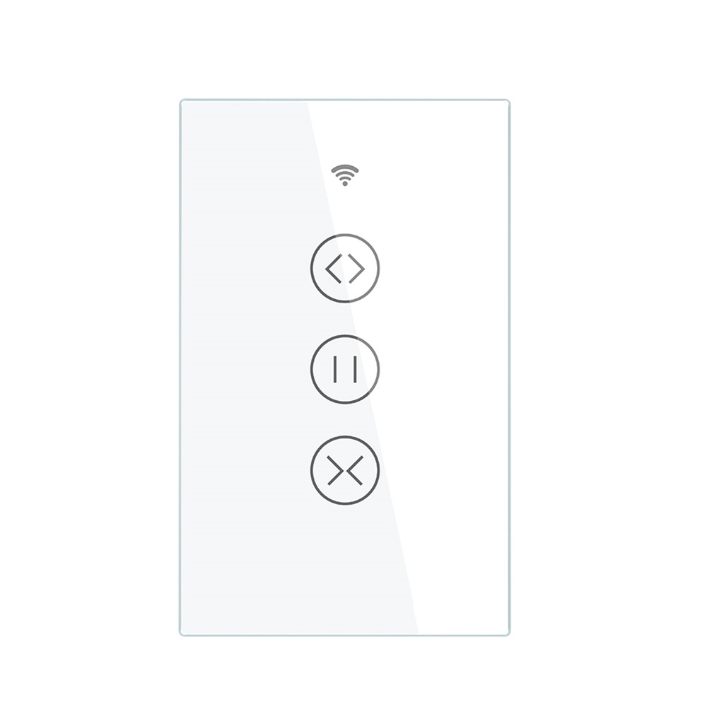 Moes WiFi RF433 Smart Touch Panel Curtains Roller 01