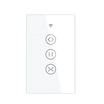 Moes WiFi RF433 Smart Touch Panel Curtains Roller