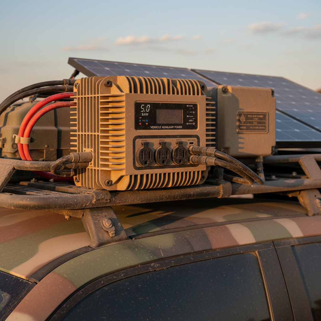 5KW Solar Inverter For Vehicle Auxiliary Power