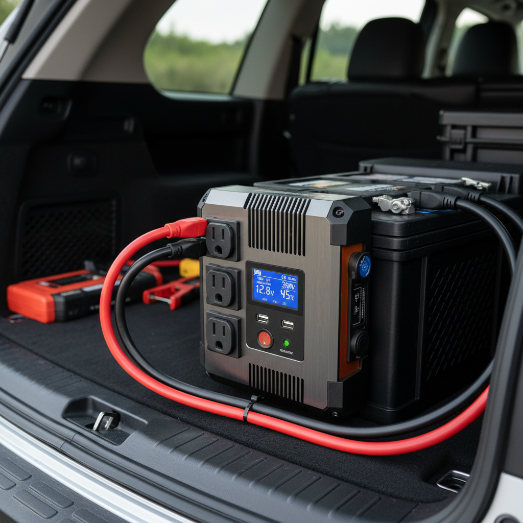 Battery Inverter For Vehicle Auxiliary Power