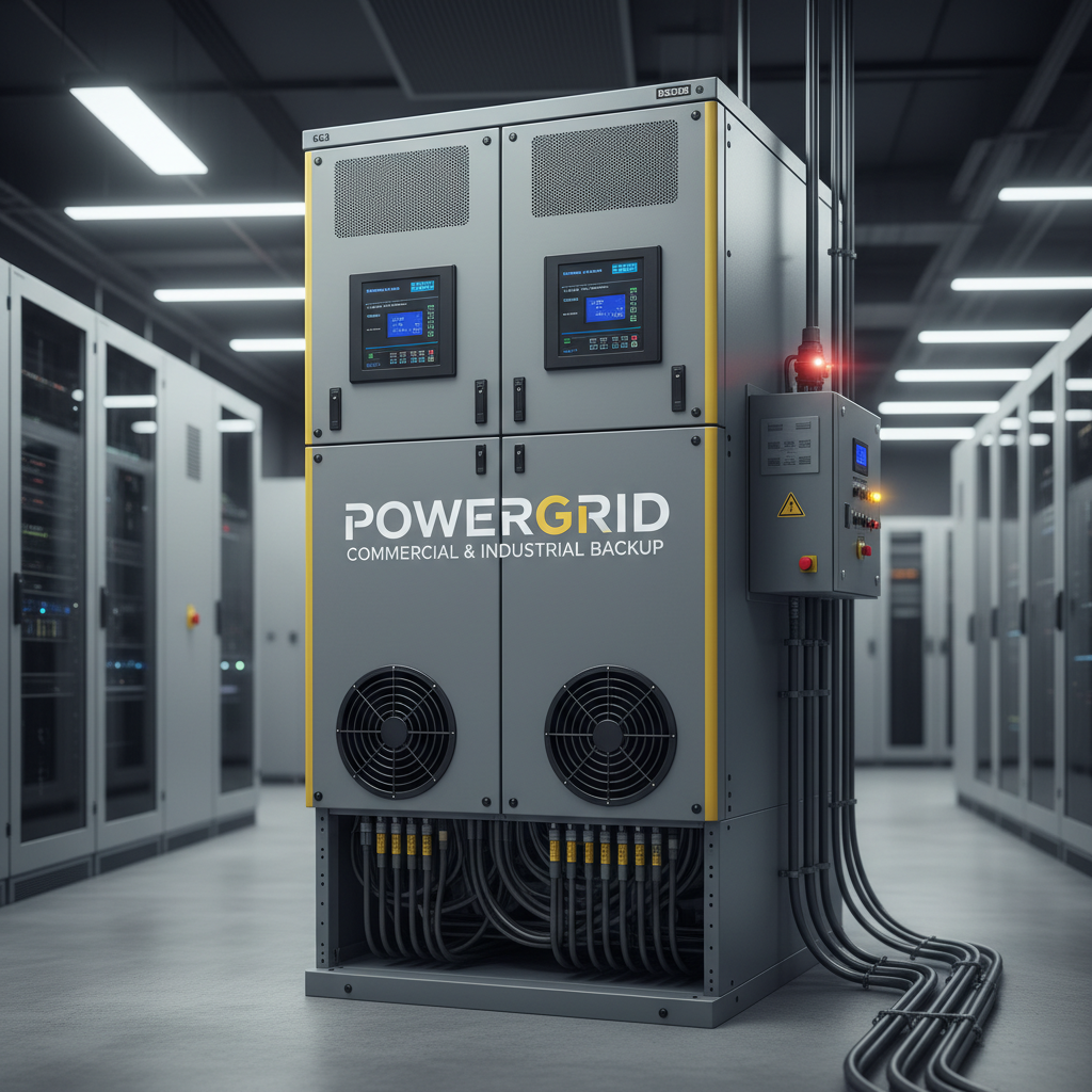 Battery Backup Inverter For Commercial & Industrial Backup