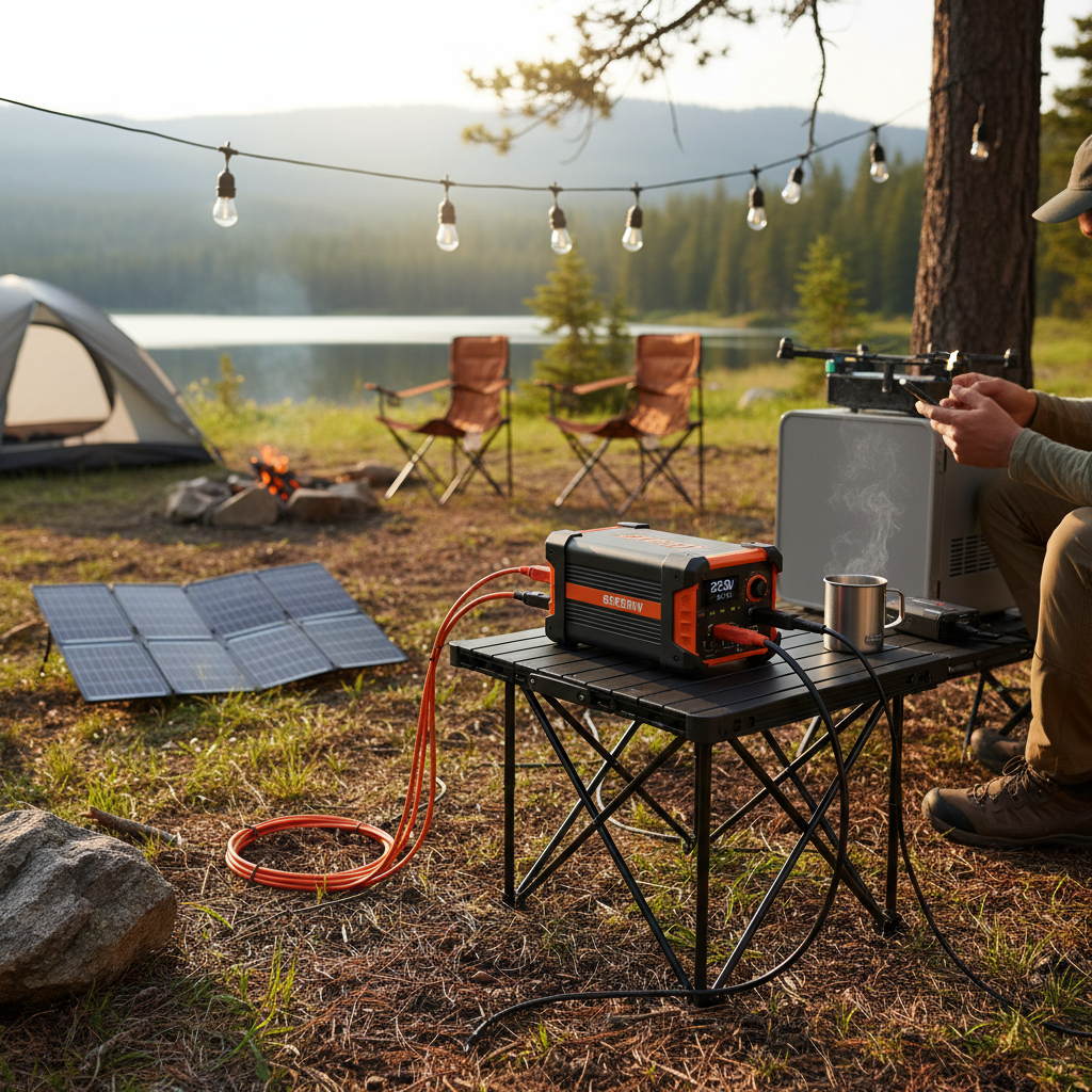 Portable Power Inverter For Portable Outdoor Activities