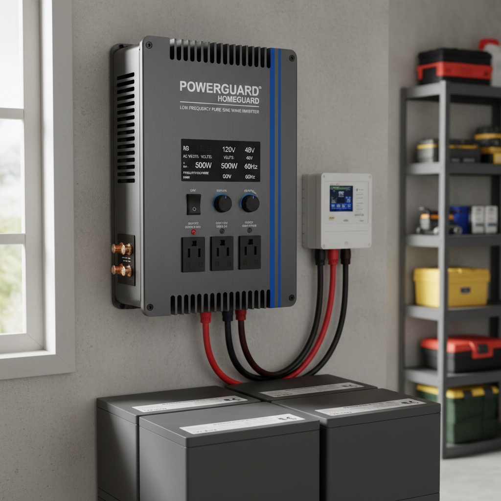 Low Frequency Inverter For Emergency Home Backup Power