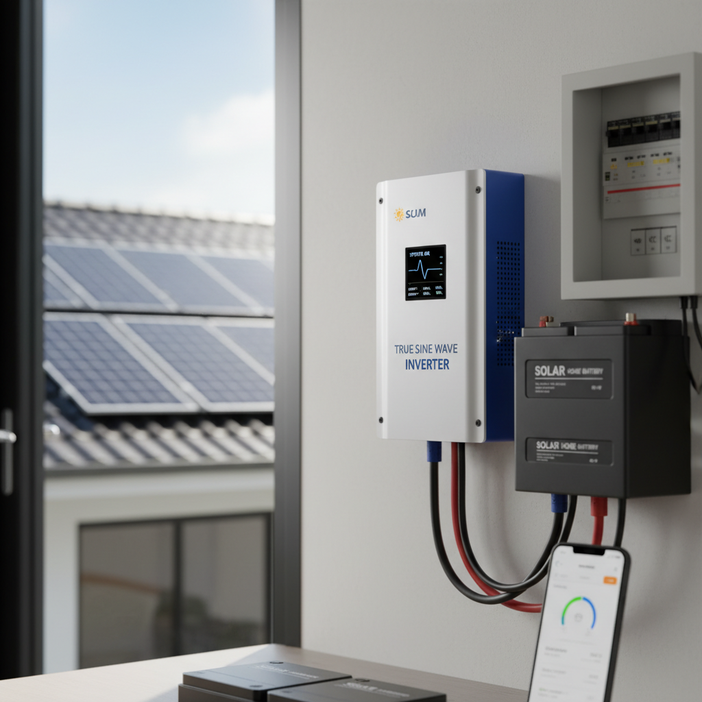 True Sine Wave Inverter For Residential Solar Systems