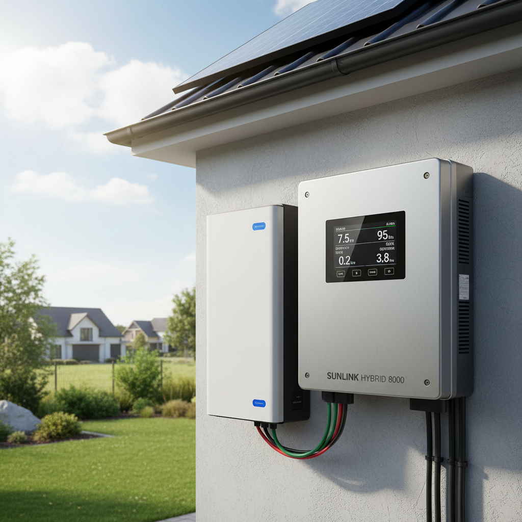 Hybrid Inverter For Residential Solar Systems