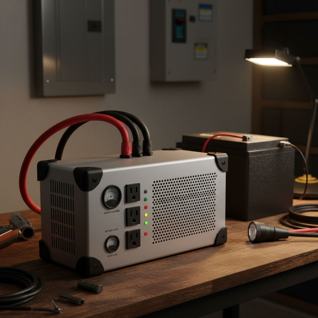 Modified Sine Wave Inverter For Emergency Home Backup Power