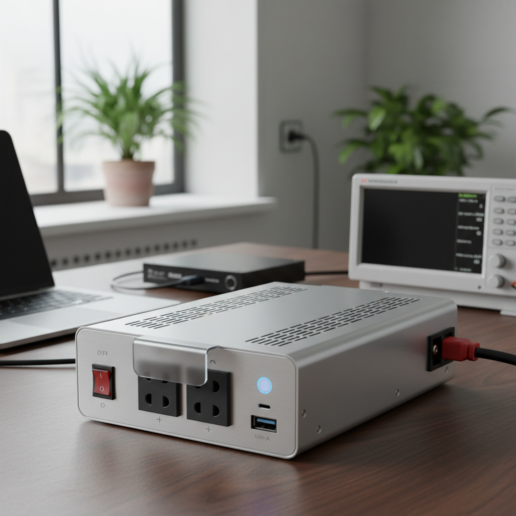 DC To AC Inverter For Sensitive Electronic Equipment Protection