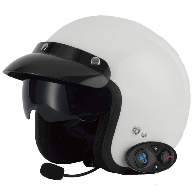 HFS24B - Motorcycle Helmet Headset/Handsfree intercom system/Remote control