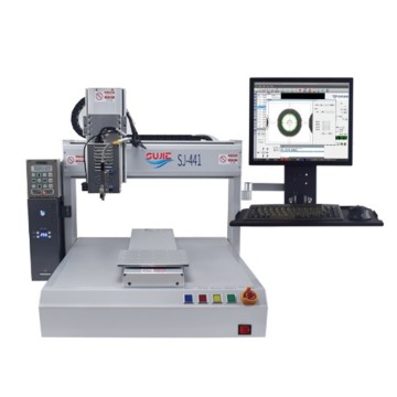 Aluminum profile desktop single-station visual dispensing machine