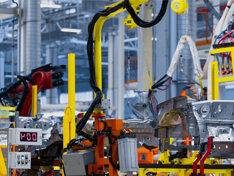 Industrial robot automation
