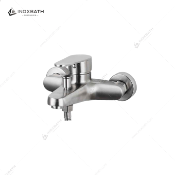Stainless Steel Tap Wall Mounted Tub Faucet Mix...