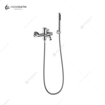 Contemporary Rain Shower Hot And Cold Mixer Thermostatic Faucet Soft Spray Hidden System For Apartment Hotel