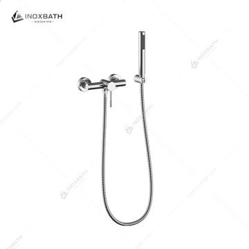 2025 Hot Brush Bathroom Shower System Rain Shower Hot And Cold Shower Mixer Wall Mounted Rain Shower Hidden Shower Faucet Set System