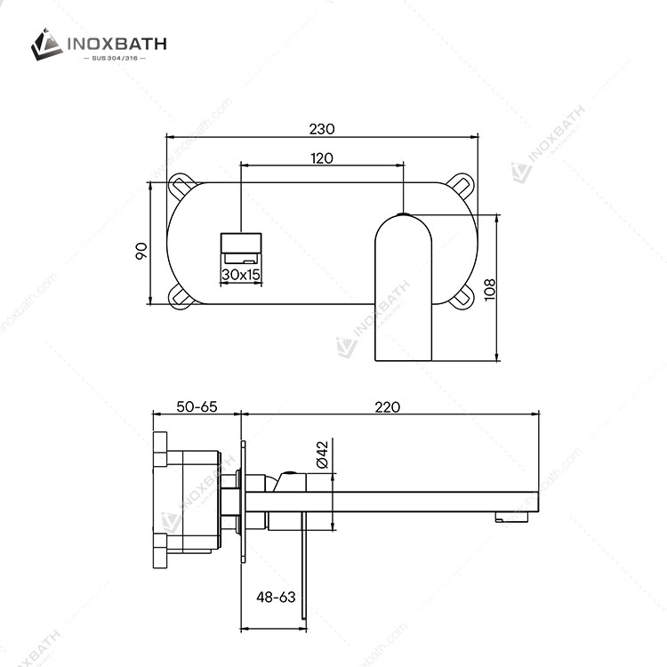Built in-wall basin mixer IN-S4033A (2).jpg