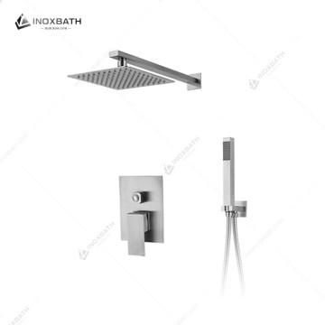 Wall Mounted SUS304 Faucet High Quality Concealed Cold Hot Bathroom Shower Mixer Jet Massage