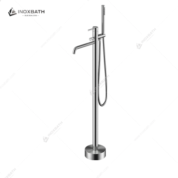 Stainless Steel 304 Bathtub Shower Jet Massage Cold Hot Manual Control Soft Rain Brushed Finish Ceramic Valve Core for Apartment