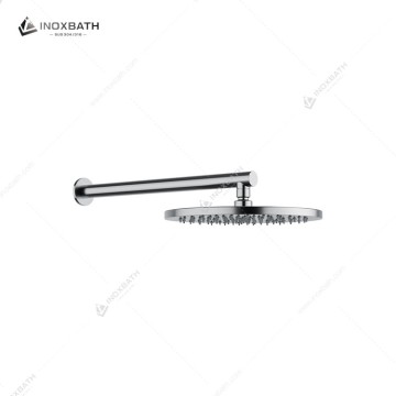 High Standard Sanitary Ware Bath Bathroom Round Straight  Wall Arm High Pressure Watermark Rain Shower Heads