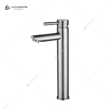 Single Handle Stainless Steel 304 Basin Tap Single Cold Bathroom Vanity Sink Tap for Bedroom Supply From Wholesaler