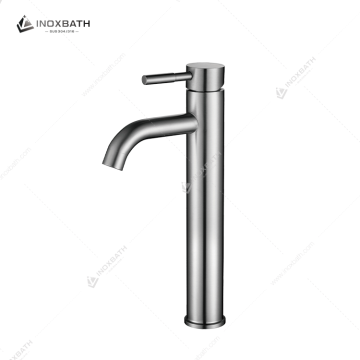 Single Handle Taps One Hole Waterfall Mixer 304 Stainless Steel Sink Tap UPC Faucet Bathroom Face Wash Brushed Gold Basin Faucet