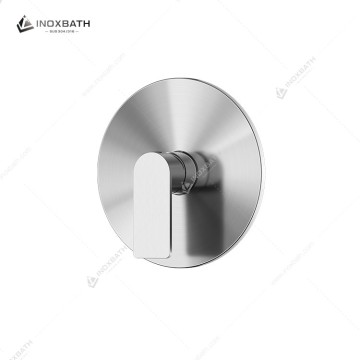 Contemporary Stainless Steel Bathroom Faucet Modern Wall Mounted Cold Hot Water Mixer Shower Tap Bath Concealed Valve for Modern