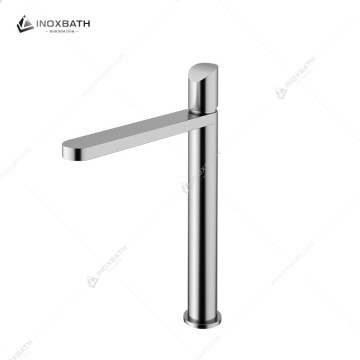 High-quality 304 Stainless Steel Countertop Basin Faucet, Tall Basin Mixer Faucet, Suitable For Bathrooms