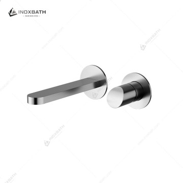 Modern Single-handle Wall-mounted Vanity Faucet, Modern Basin Faucet, Suitable For Bathrooms