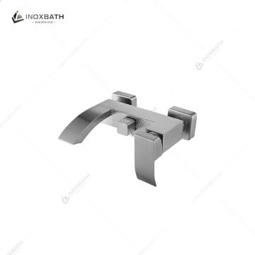 Conjunto de grifería para bañera y ducha de estilo moderno, fabricada en acero inoxidable SUS304, ...