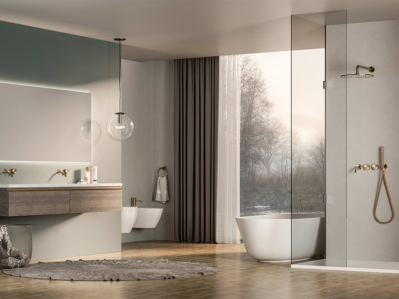 concealed wall mounted basin mixer SUS304 WaterMark rated plumbing fixtures
