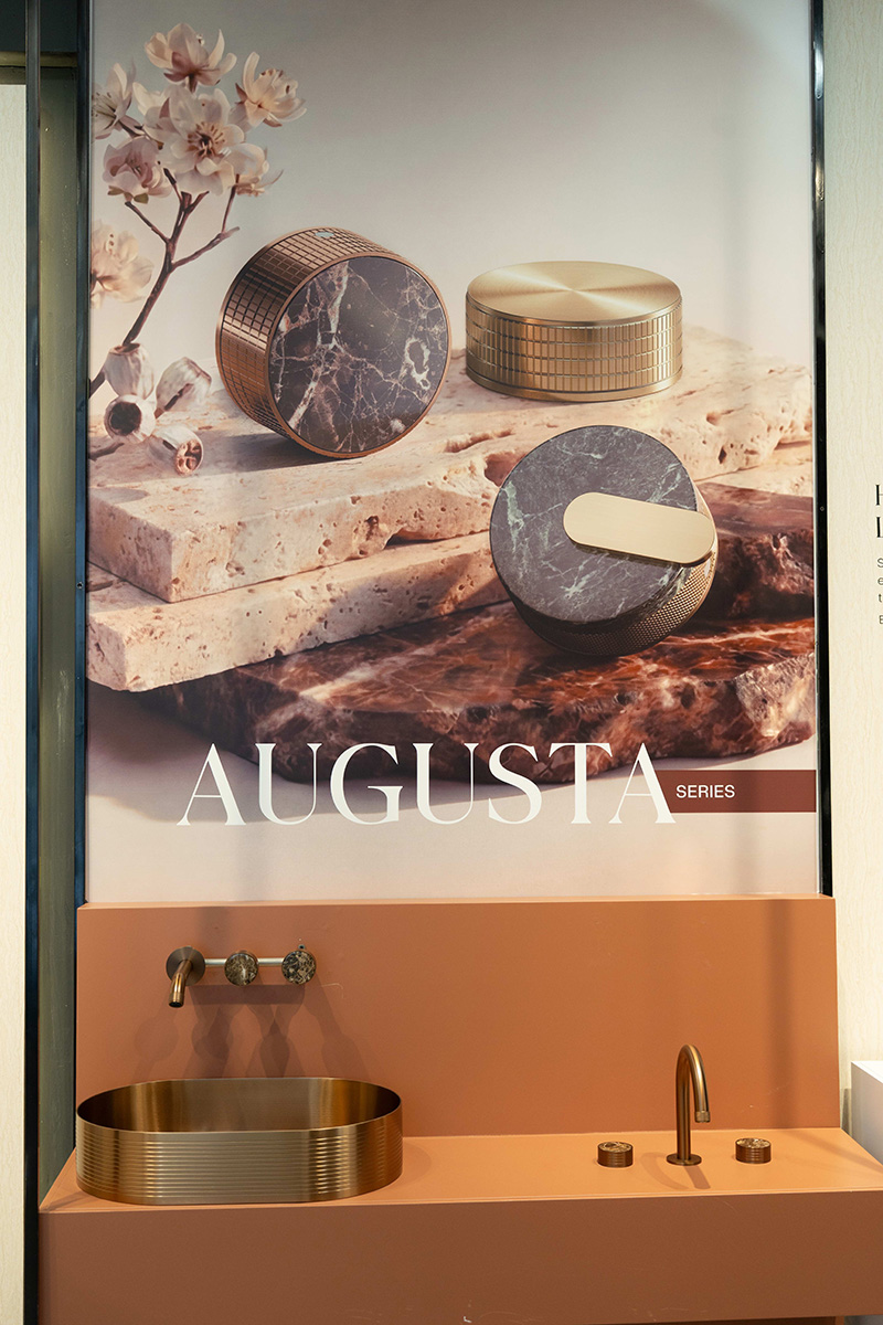 Mitigeur de lavabo mural encastré, appareil de plomberie certifié WaterMark en acier inoxydable SUS304