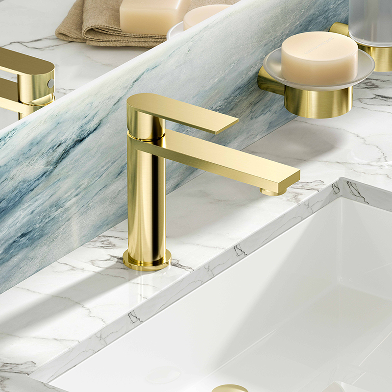 Robinet de lavabo haut de gamme VIGOR 304 en acier inoxydable, fabricant INOXBATH