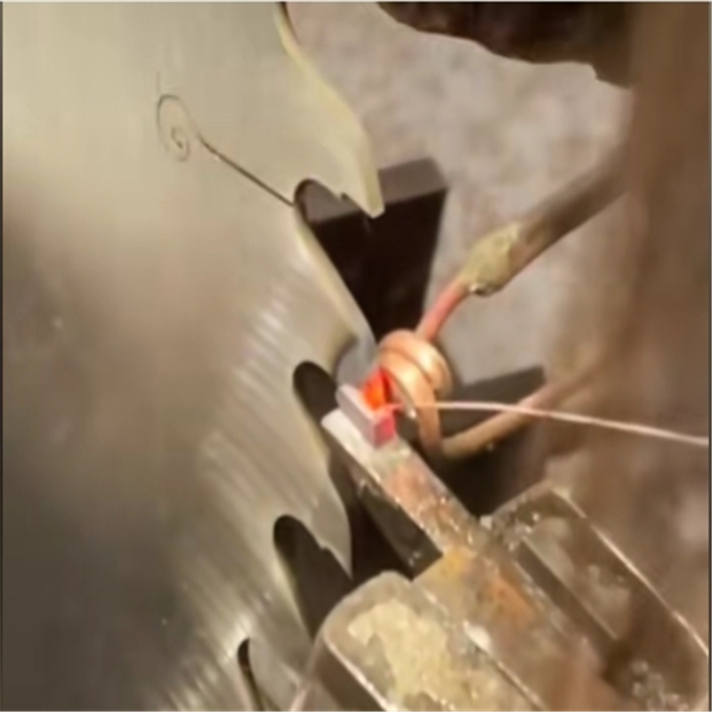 Induction heater welding, soldering machine for Tile saw teeth welding, marble floor saw teeth welding, timber saw teeth,tungsten carbide tipped brazing for turning Tools