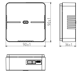 Щиты бытовых детекторов горючих газов серии SD6200