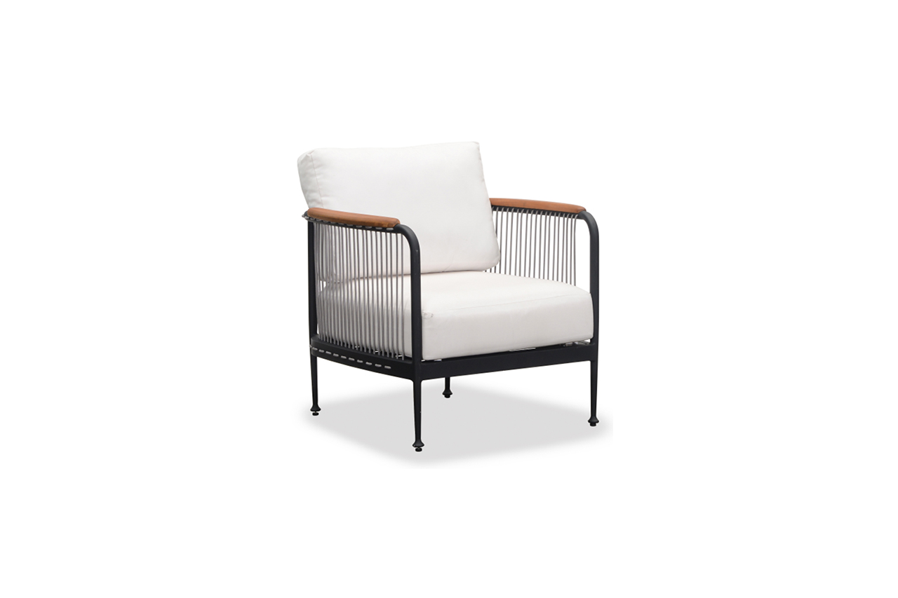 Divano moderno Augusta, alluminio, lusso, resistente alle intemperie, veranda, patio, giardino2