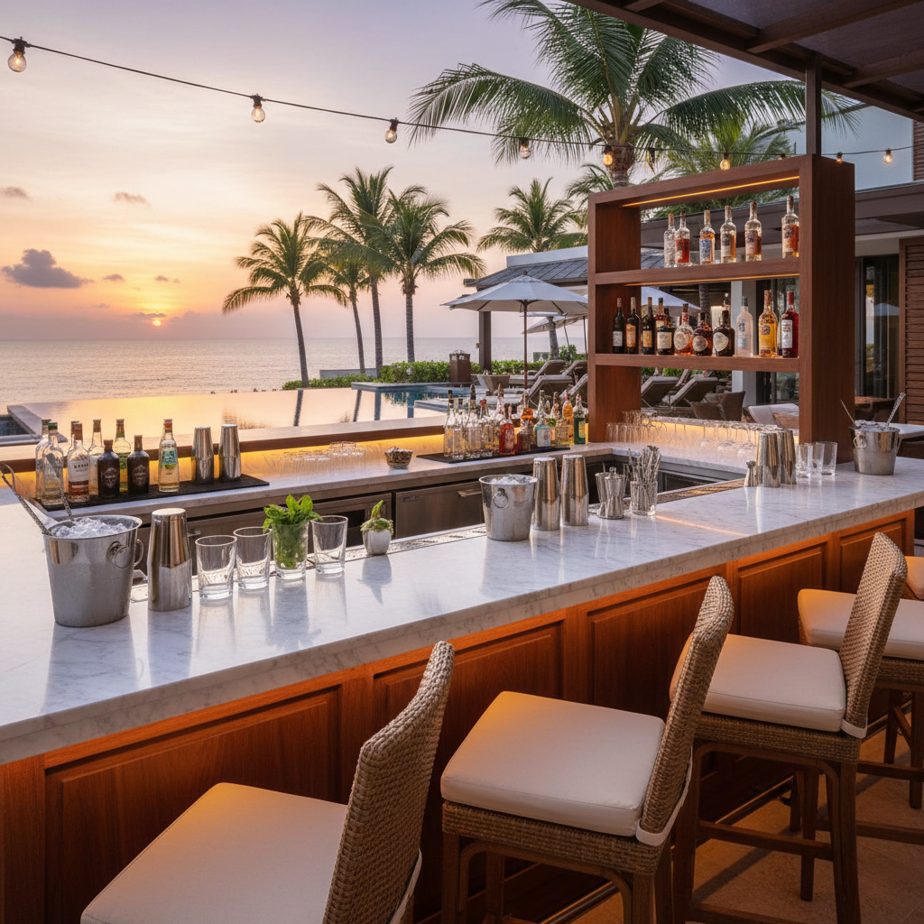 Bar Set For Hotels & Resorts
