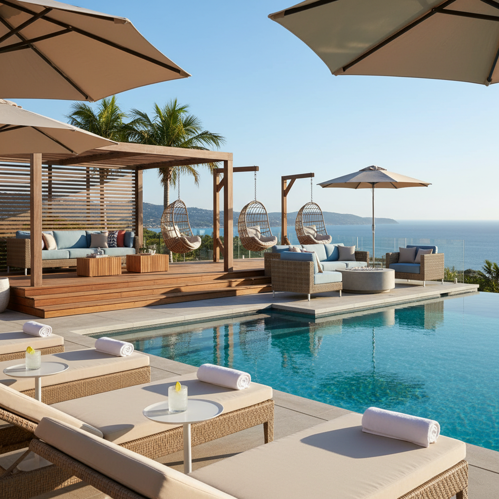 Hospitality Furniture For Poolside & Sun Deck