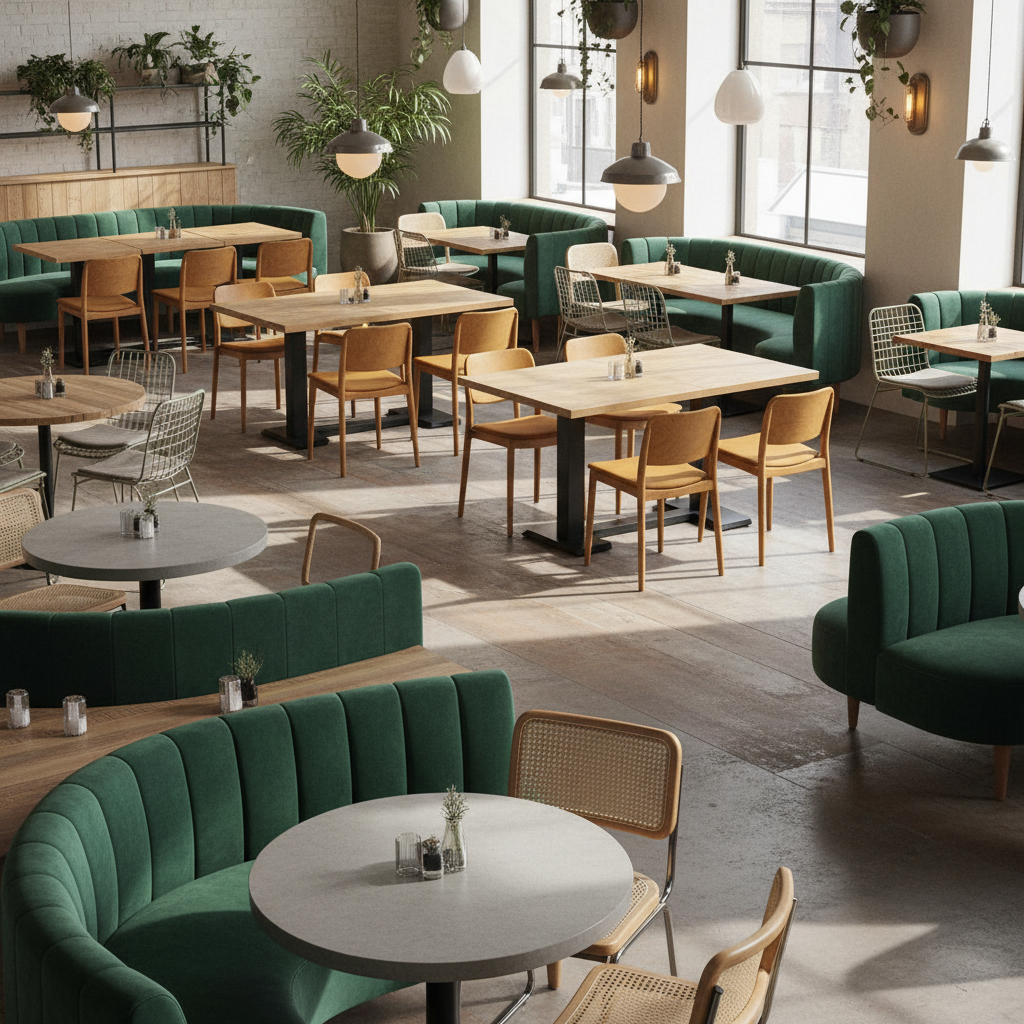 Contract Furniture For Restaurants & Cafes