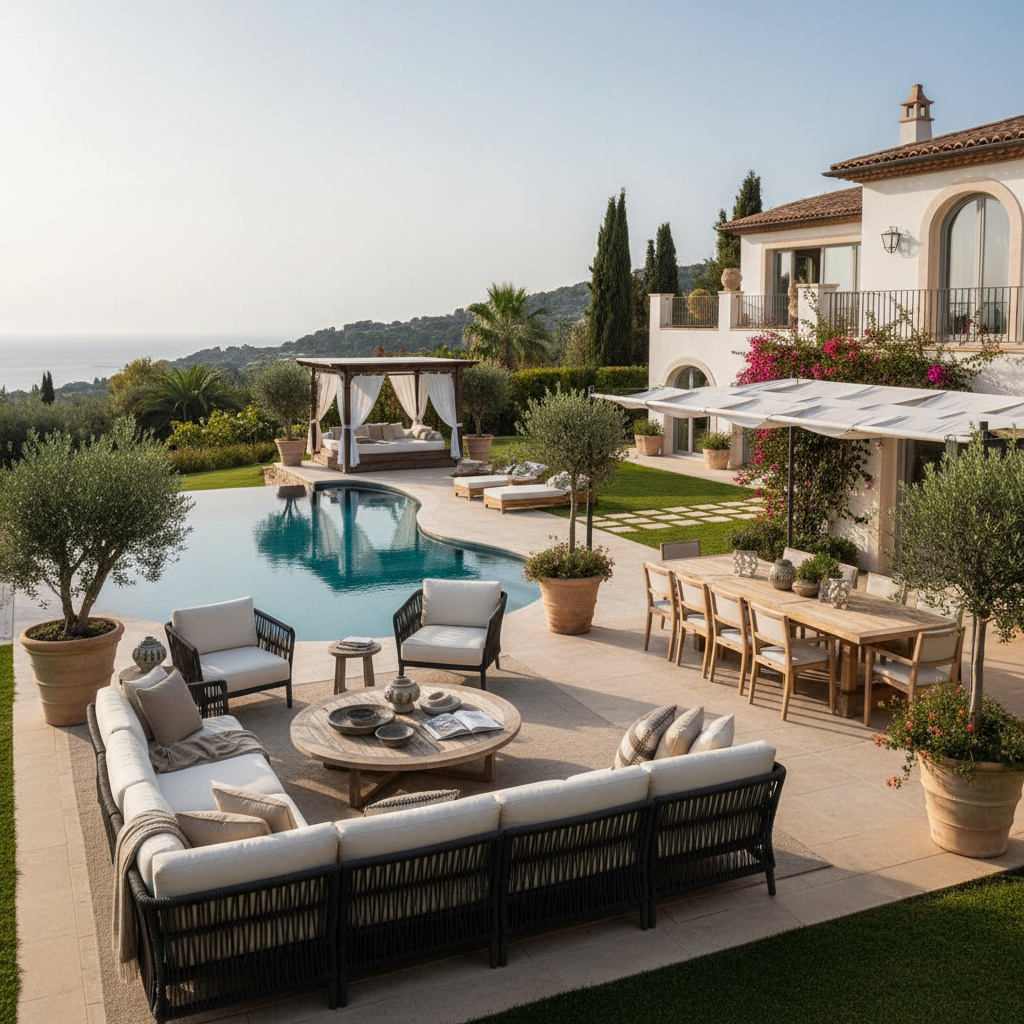 Outdoor Furniture For Private Villas & Gardens