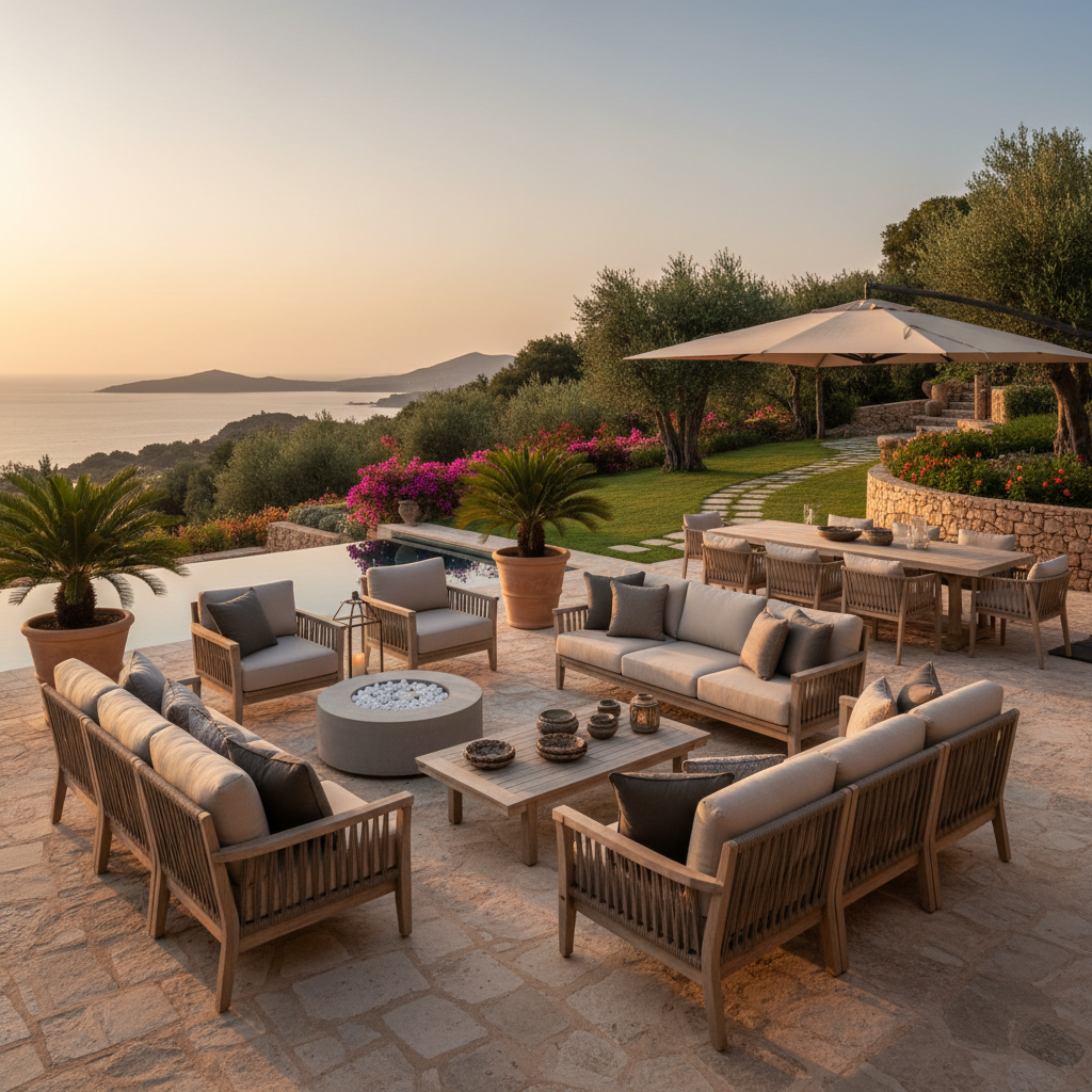Patio Furniture For Private Villas & Gardens